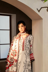 Printed - Lawn - 3pc - D136 - Acai